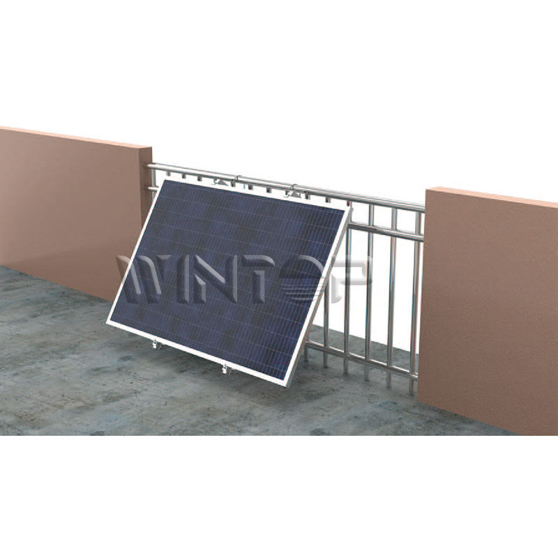 Facile supporto solare per balcone