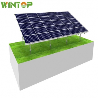 Aluminum Ground Screw Solar Mounting System