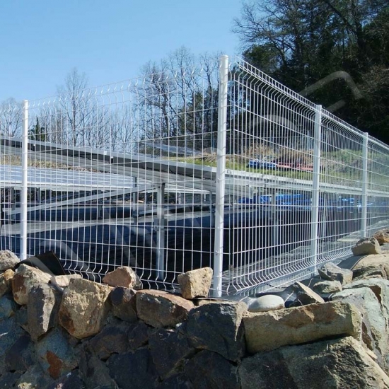 solar mount fence
