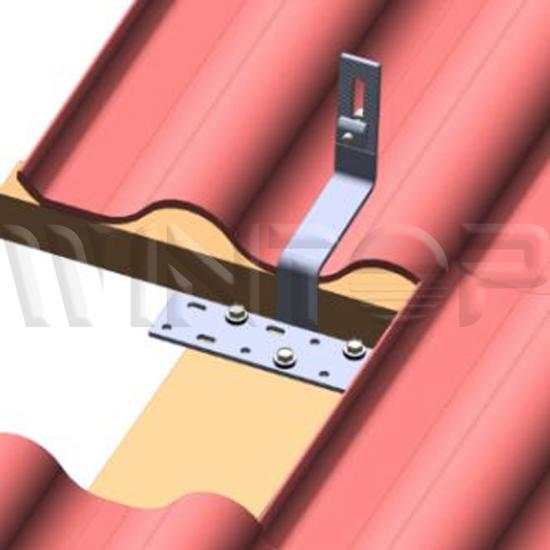 solar tile roof mount