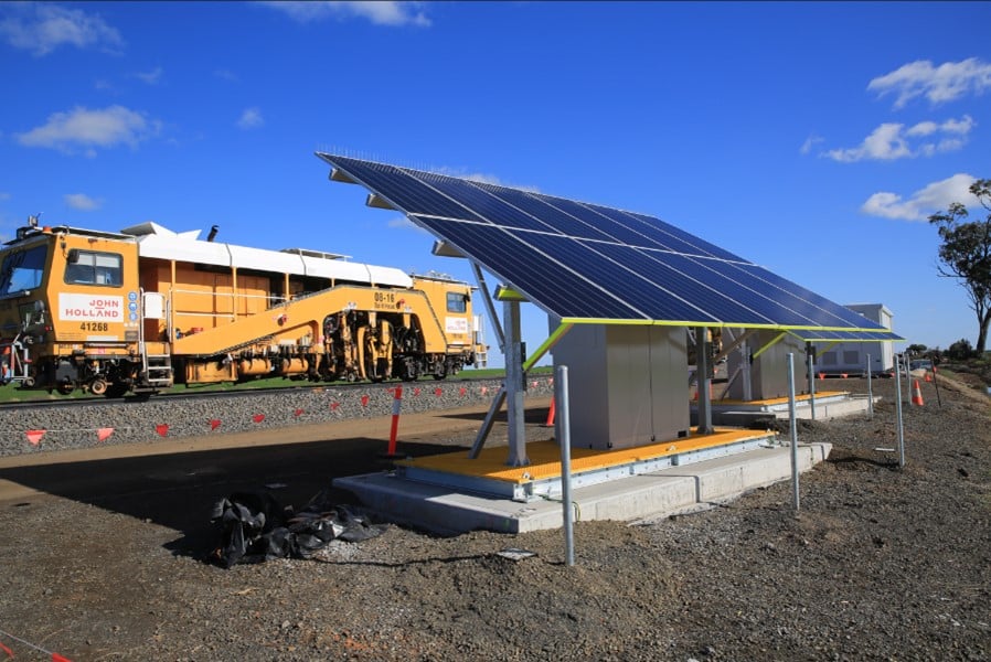 Energia solare nei siti di segnalamento ferroviario