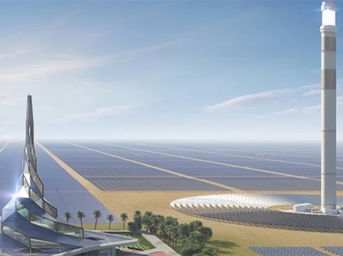 Completata a Dubai la centrale solare a concentrazione più grande del mondo
        