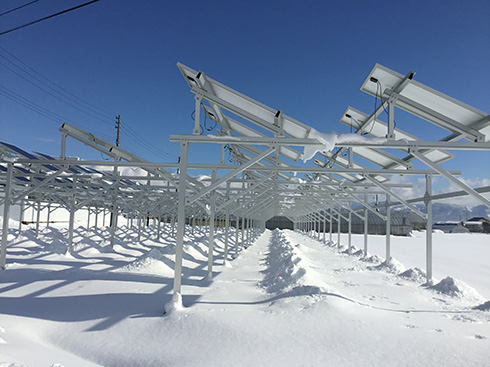 51.98KW Sistema di montaggio a vite a terra solare in Giappone